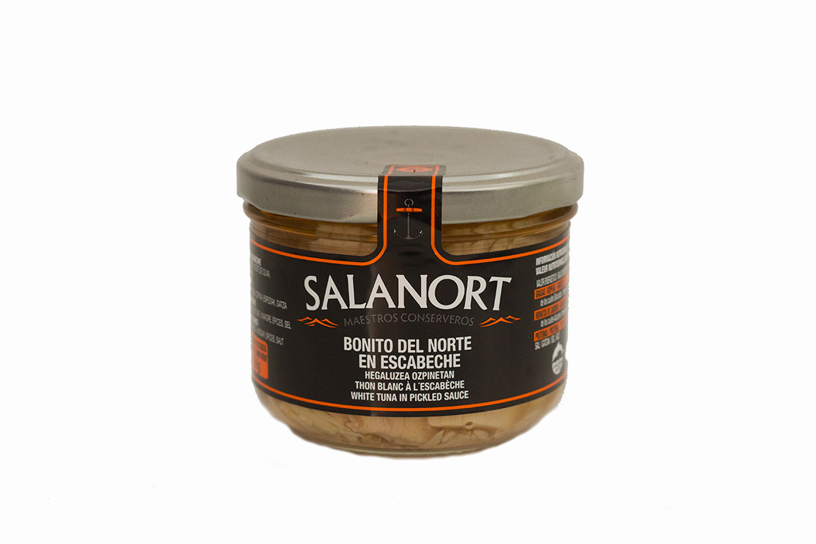 Bonite du nord à l’escabèche Salanort 230 g.