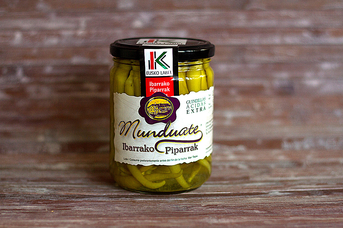 Piments d’Ibarra au vinaigre Munduate