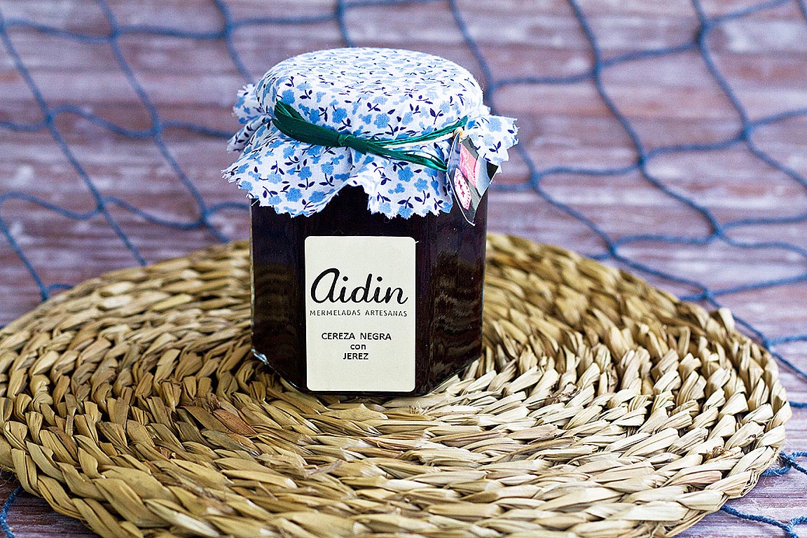 Confiture de cerises noires au Xérès AIDIN
