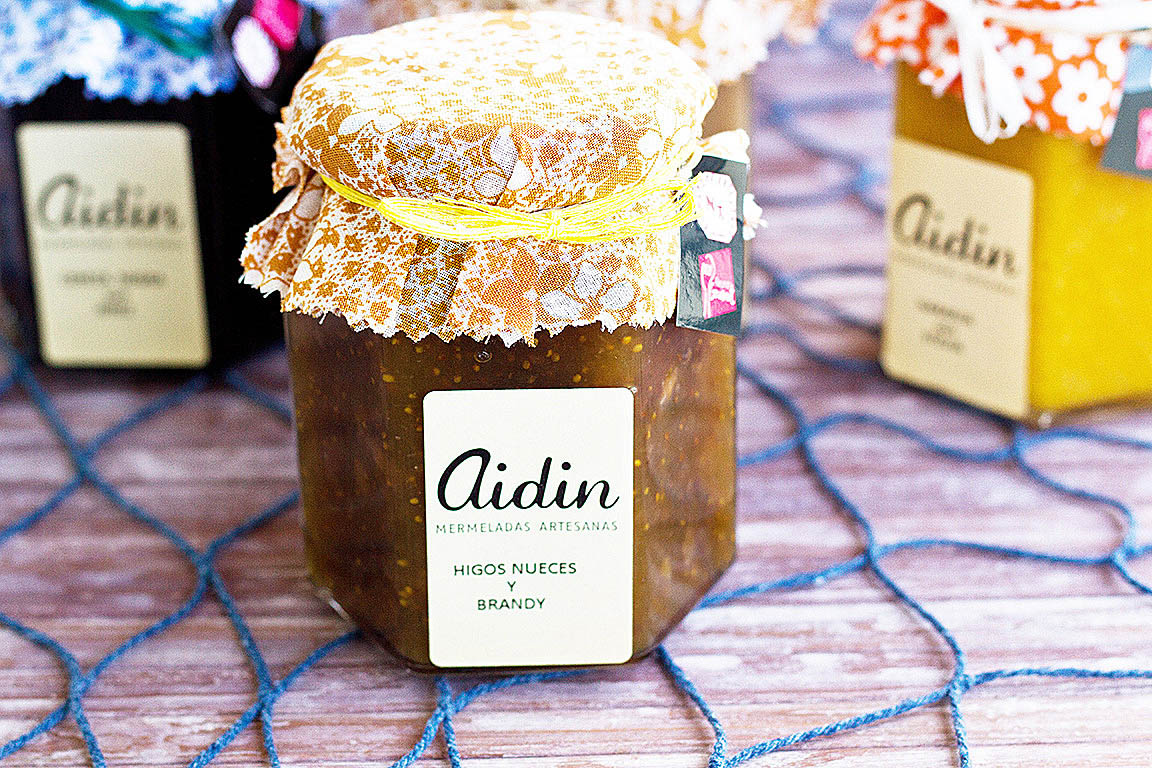Confiture de figues, noix et Brandy AIDIN 305 g