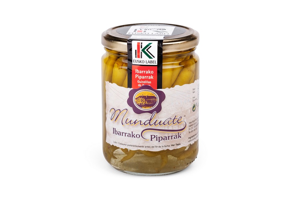 Piments d’Ibarra au vinaigre Munduate