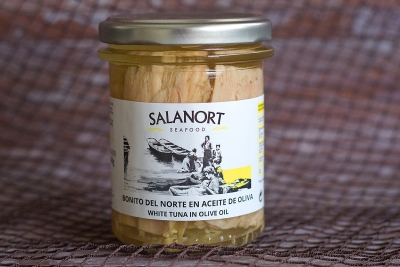 Bonite du Nord Salanort à l’huile d’olive 190 g.