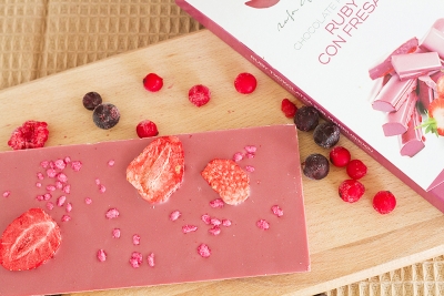 CHOCOLAT RUBY FRAISE