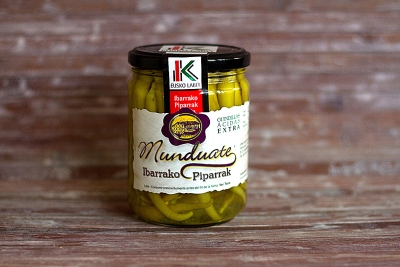 Piments d’Ibarra au vinaigre Munduate