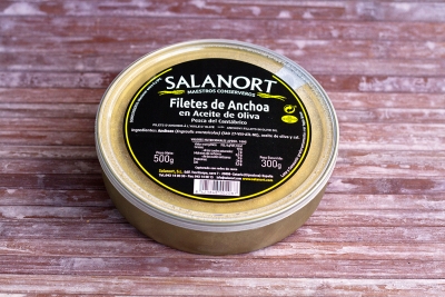 Anchois de Cantabrie Étiquette noire. 50-55 filets