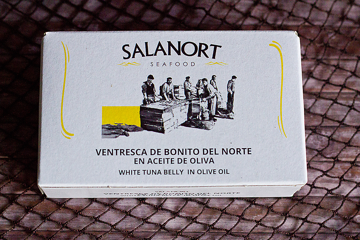 Ventrèche de bonite du nord Salanort à l’huile d’olive 111 g